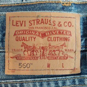 Two Pair Levi's 360 Jeans 48X30 Zipper